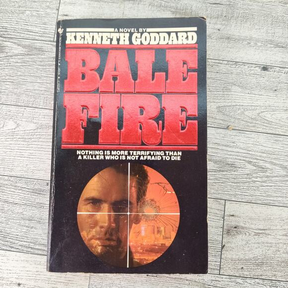 BALEFIRE Kenneth Goddard 1984 Bantam Rack Size 1st Edition Paperback - Picture 11 of 11